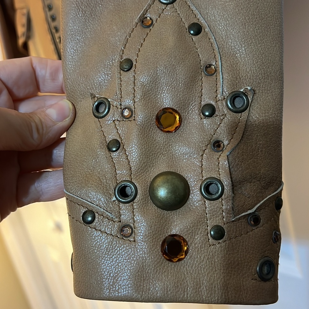 EREZ Vera Pelle studied leather jacket made in Italy - Picture 4 of 6